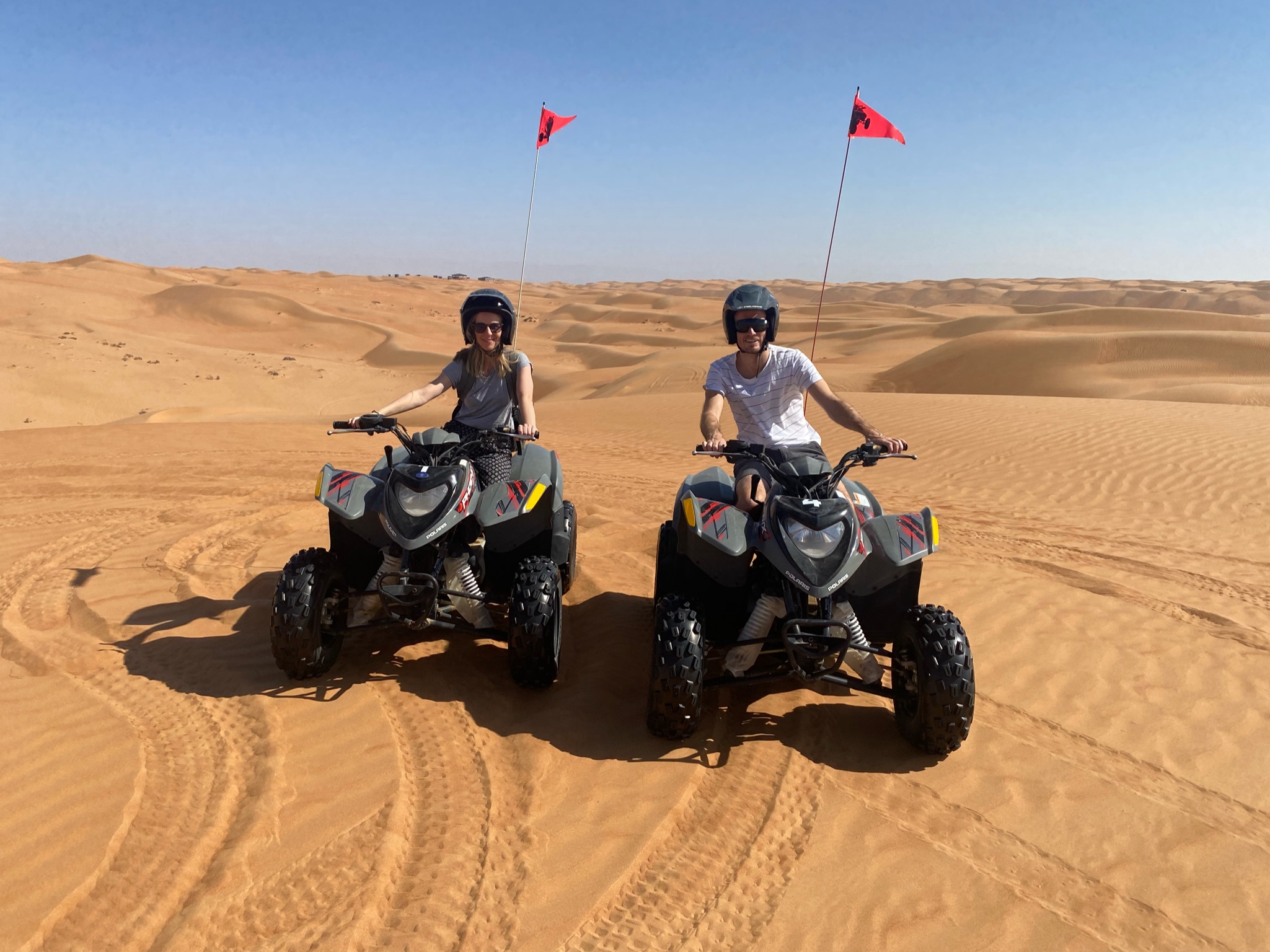 Woestijn quad Oman