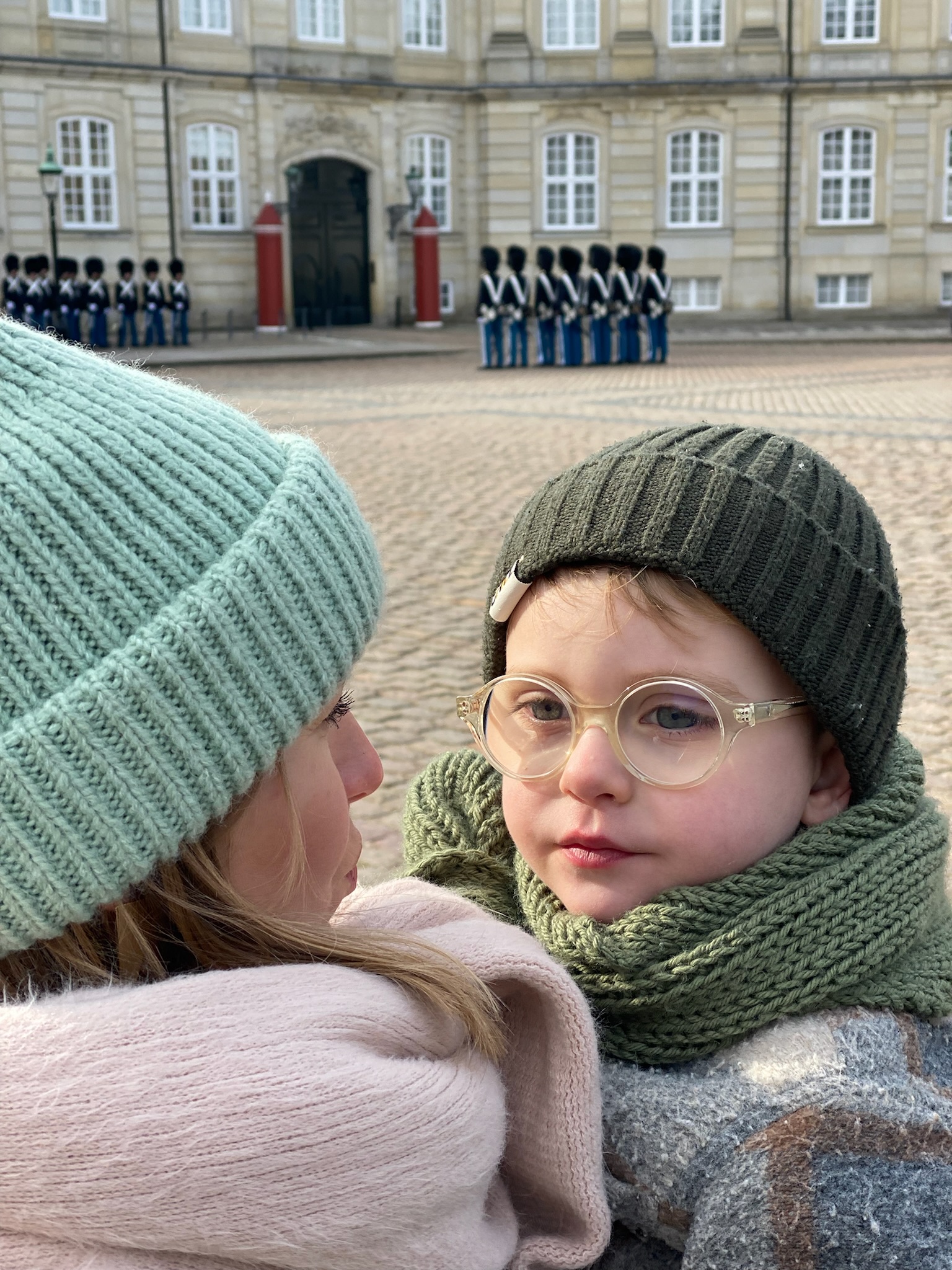 Kopenhagen wissel van de wacht kindvriendelijke activiteit