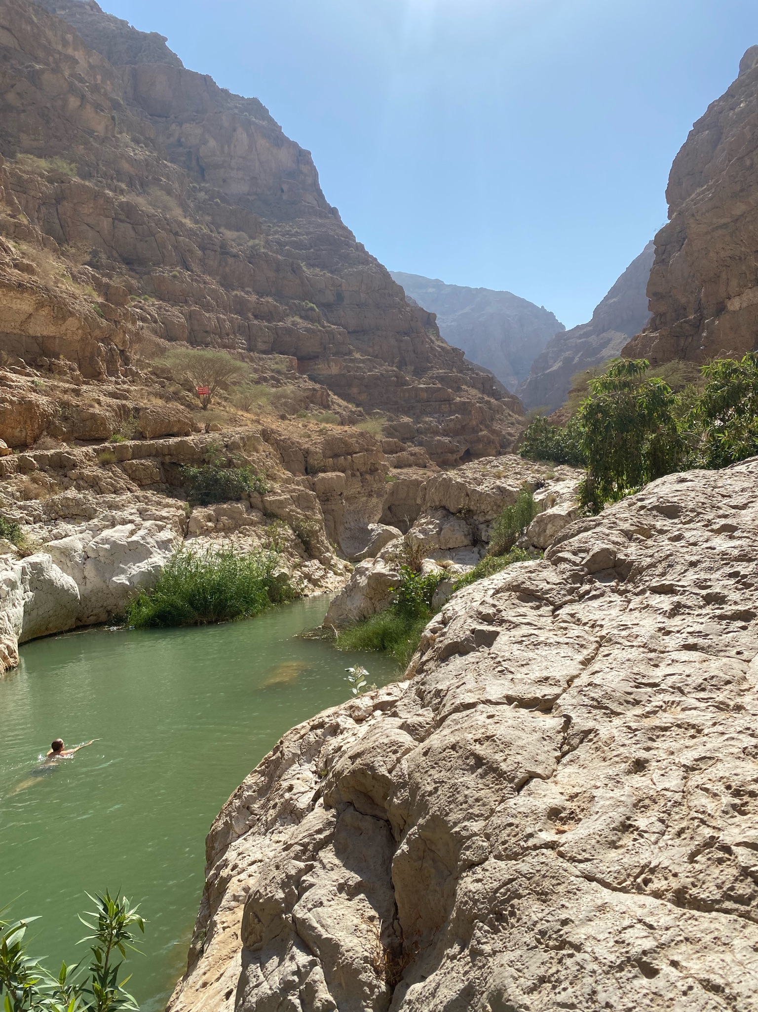 Wadi Shab waterval
