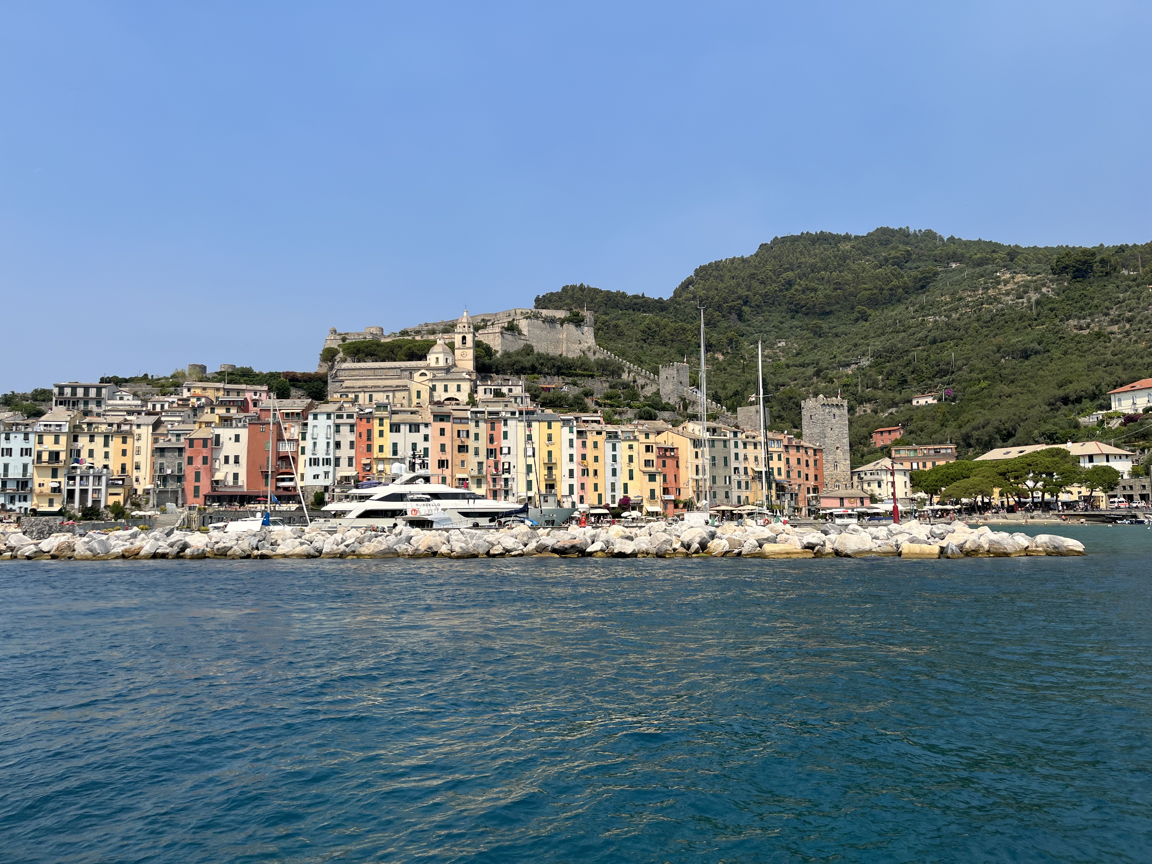 Cinque Terre met boot