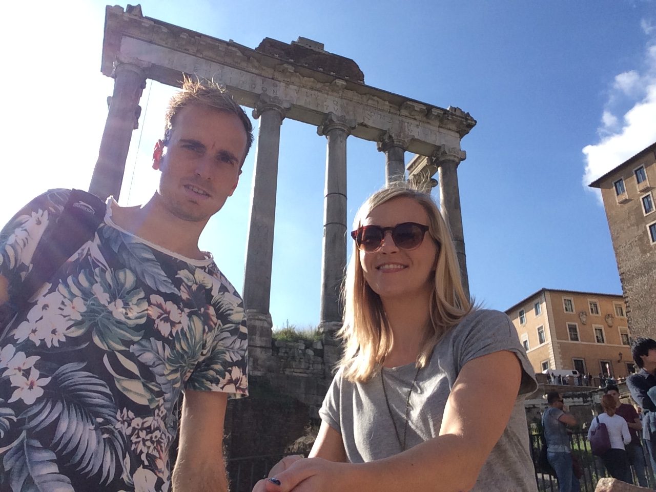 Citytrip Rome Italië in herfst november oktober nog warm hoeveel graden