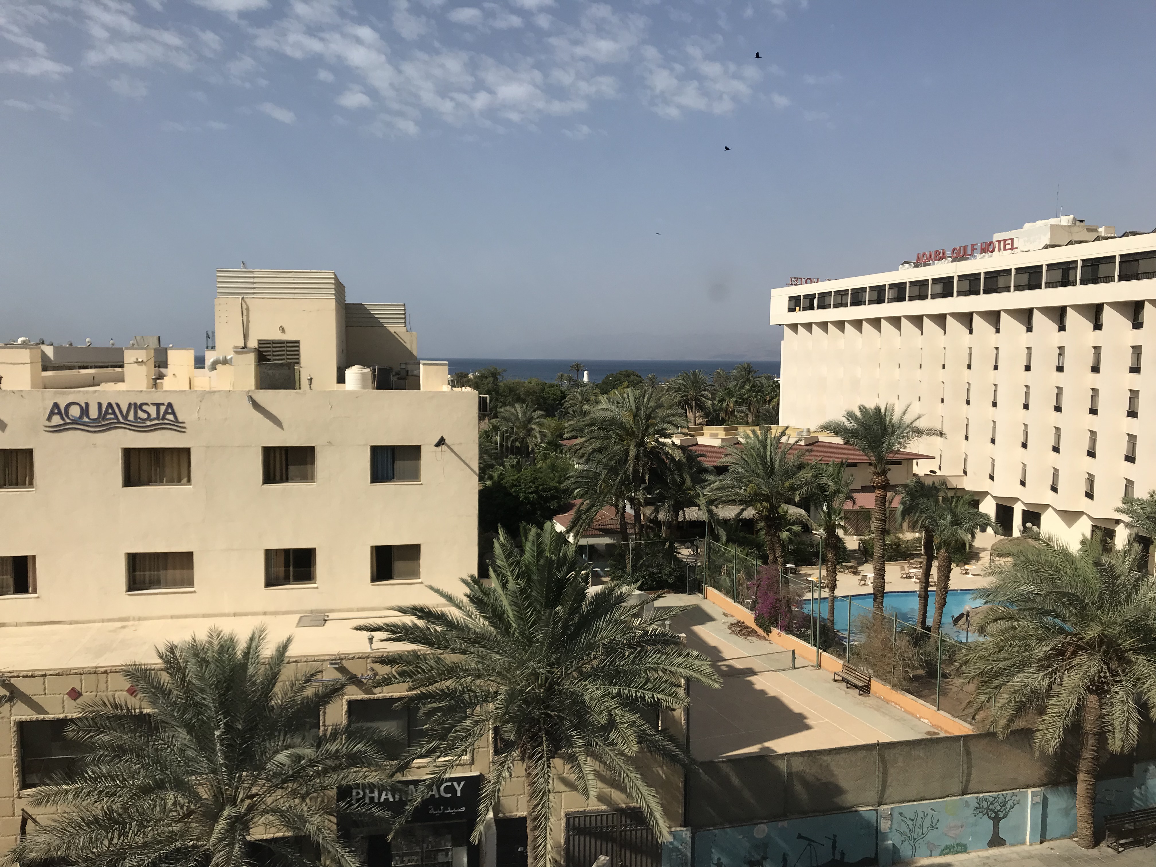 Aqaba in Jordanië strand hotel