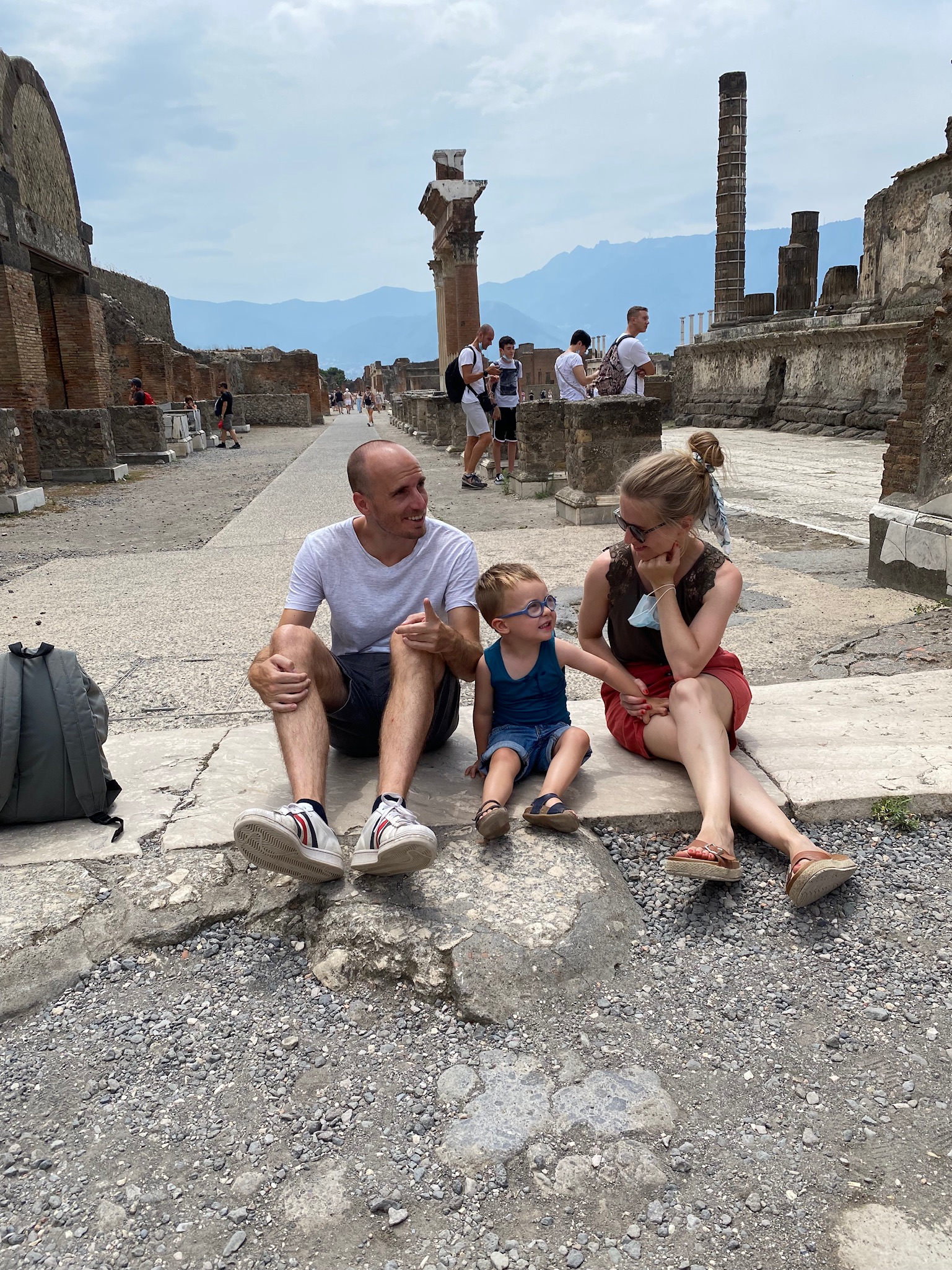 Pompei Italië tijdens citytrip Napels