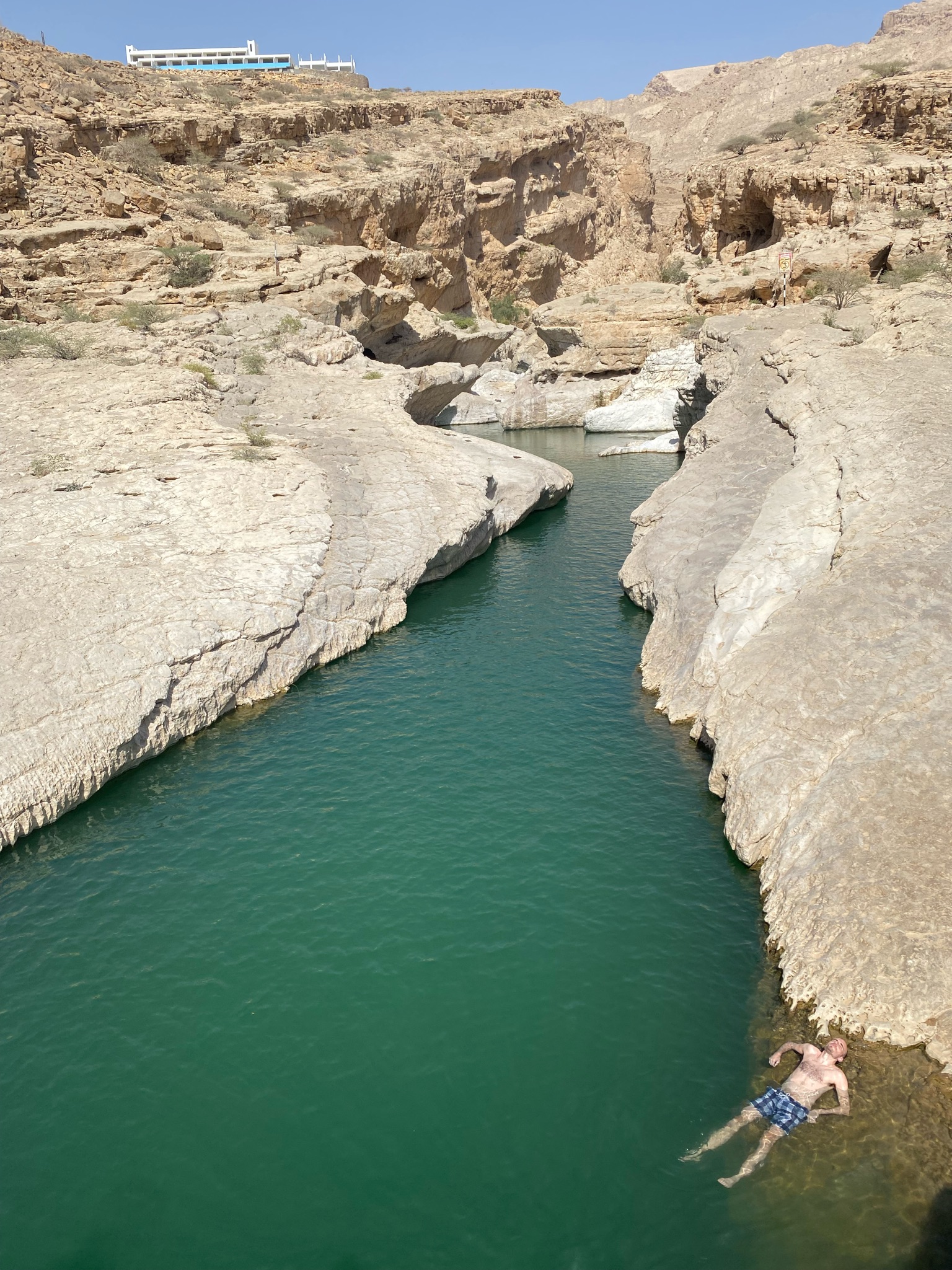 Zwemmen in Oman