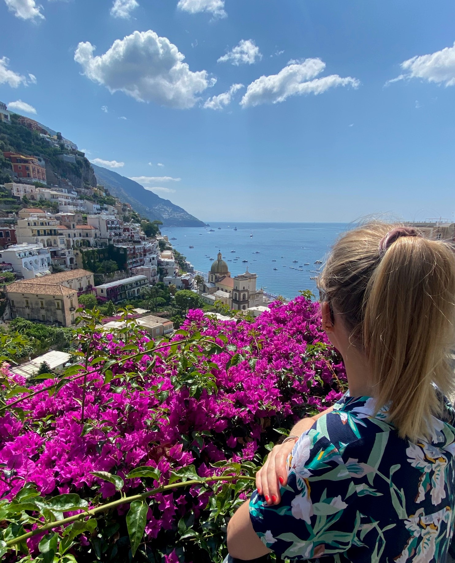 Positano langs Amalfikust