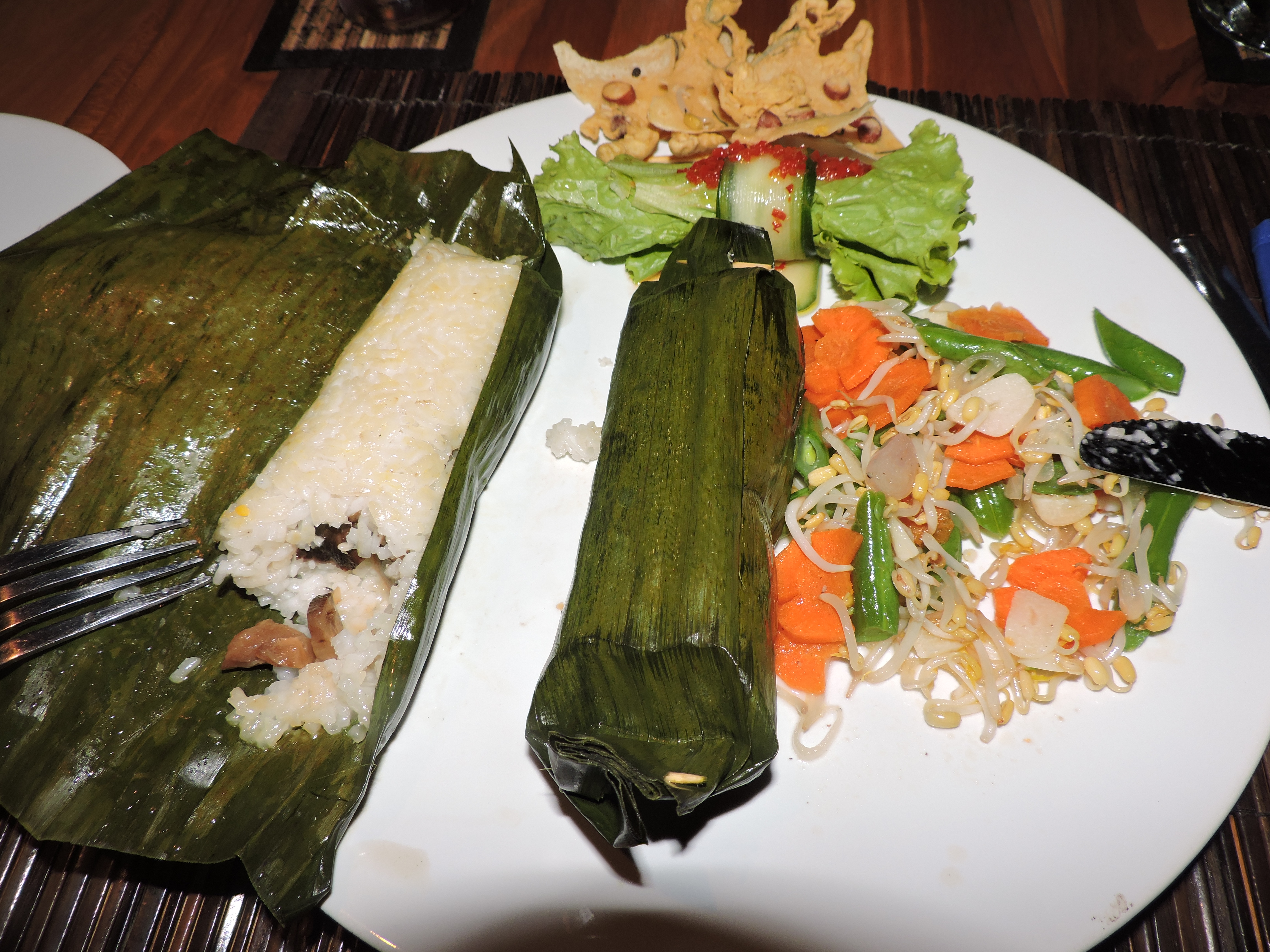 Lontong bali gerecht