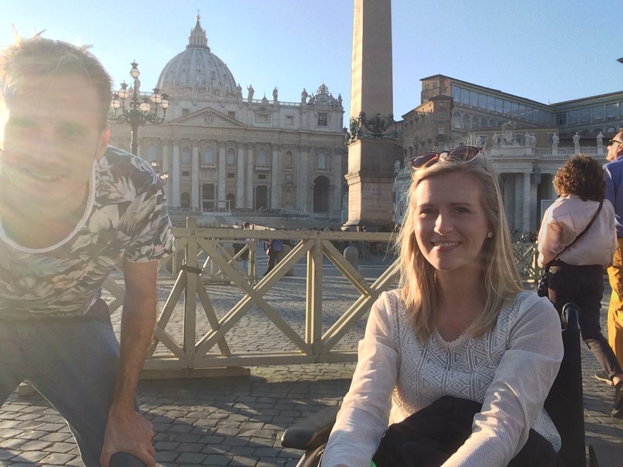 Citytrip Rome Italië in herfst november oktober nog warm hoeveel graden