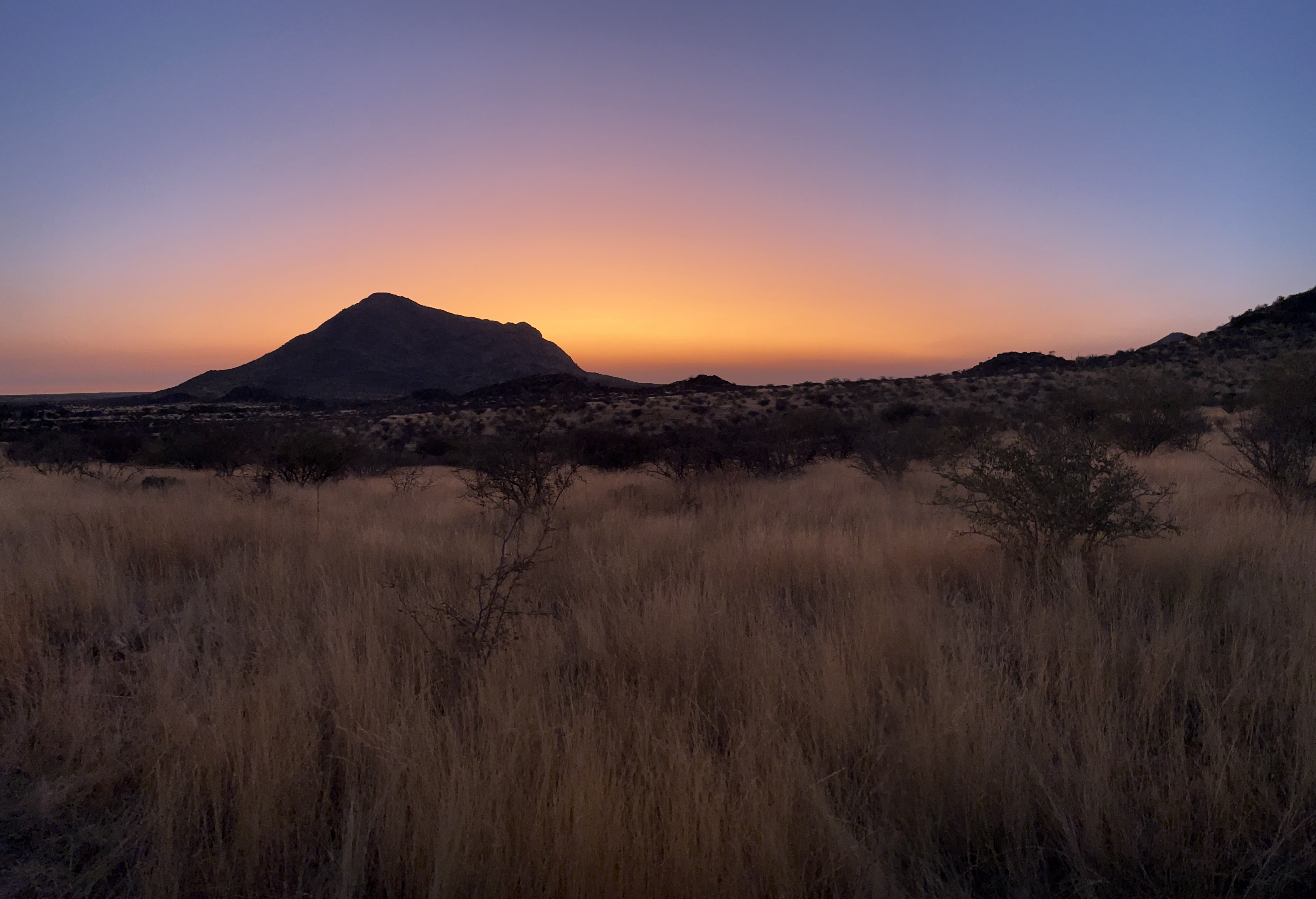 Namibië kleur hemel