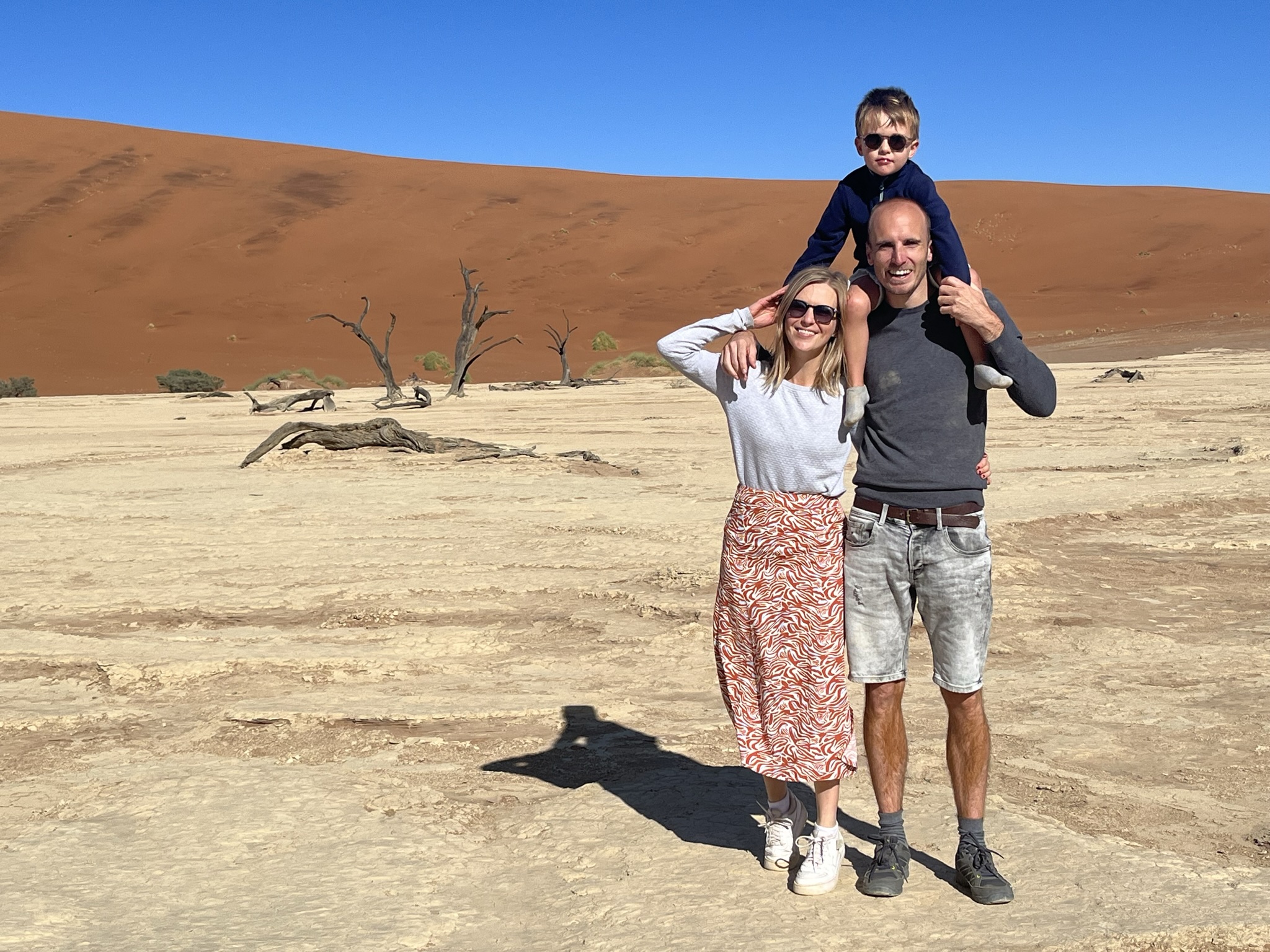 Op vakantie in Namibië met het gezin Deadvlei SOssusvlei Sesriem