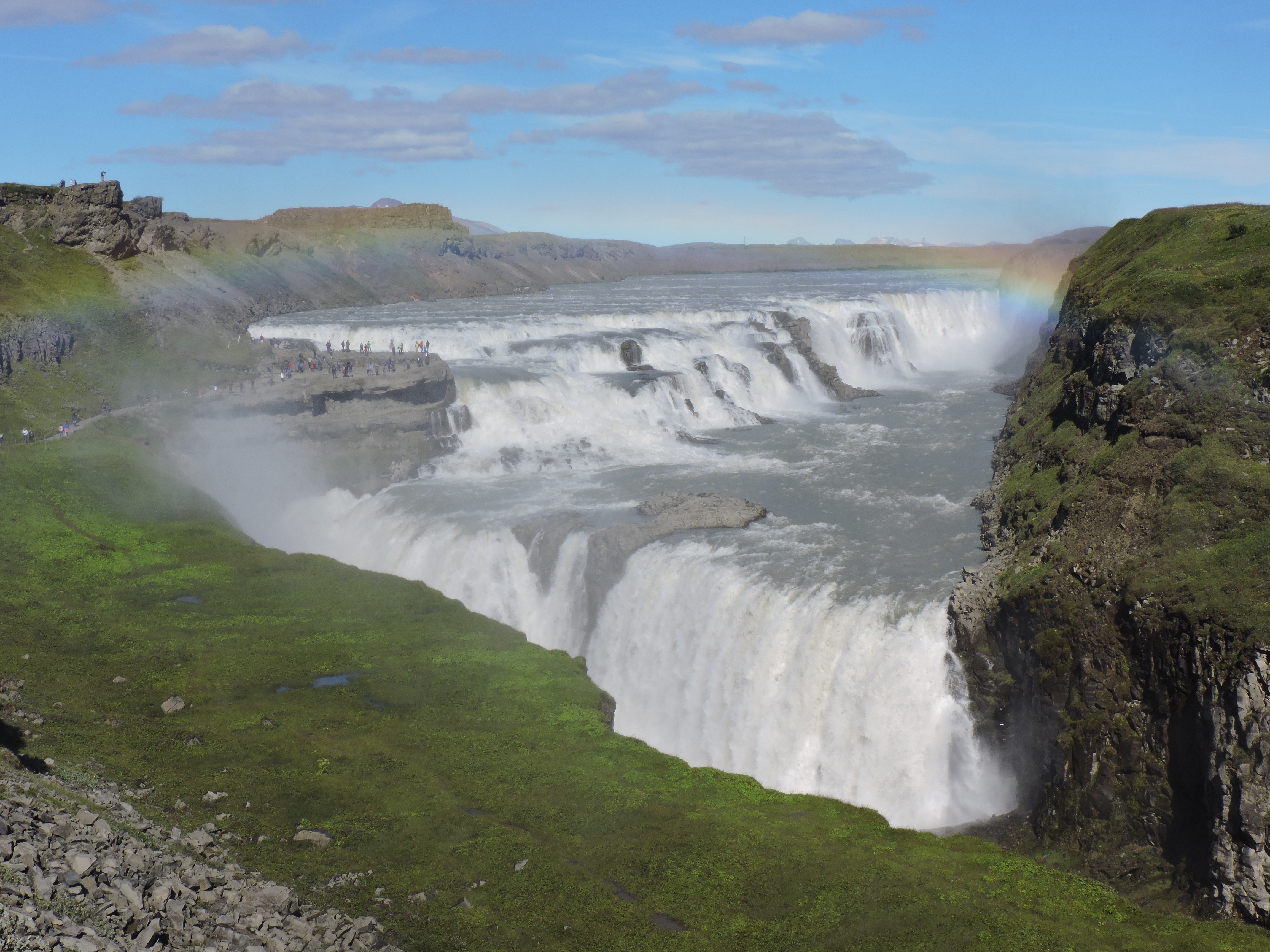IJsland Gullfoss waterval