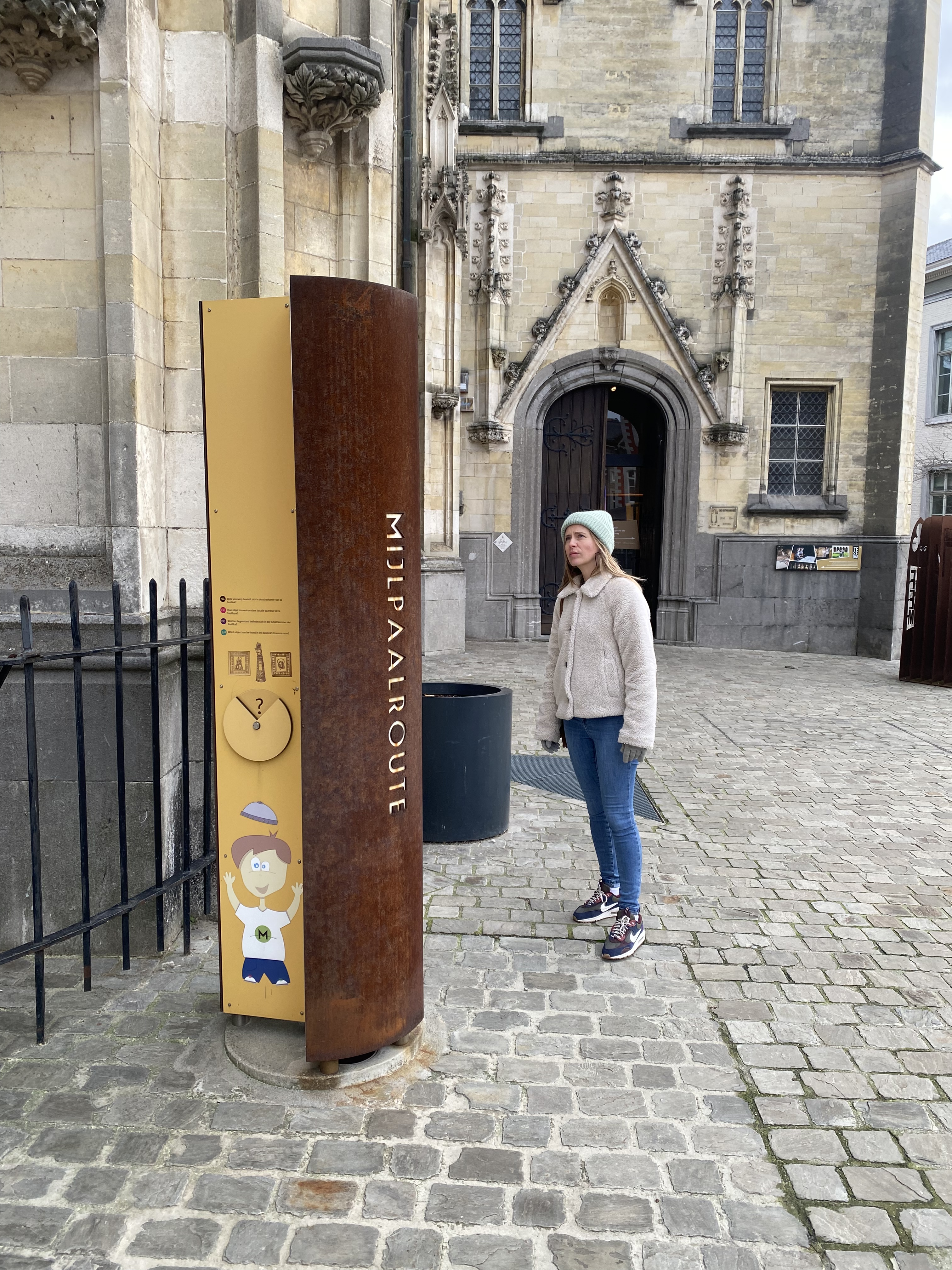 Mijlpaalroute Tongeren kleuren