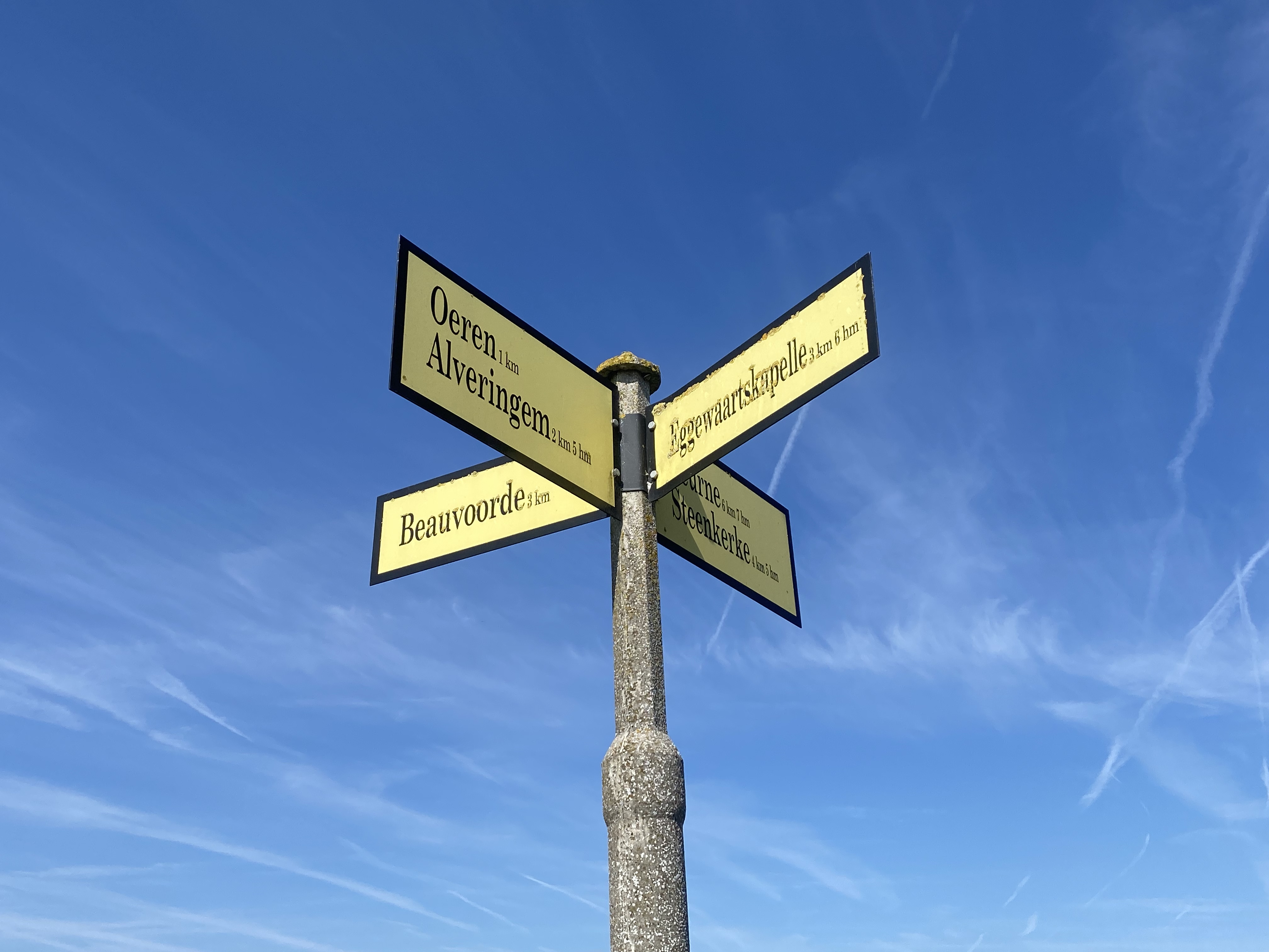 Fietsen in de westhoek met knooppunten