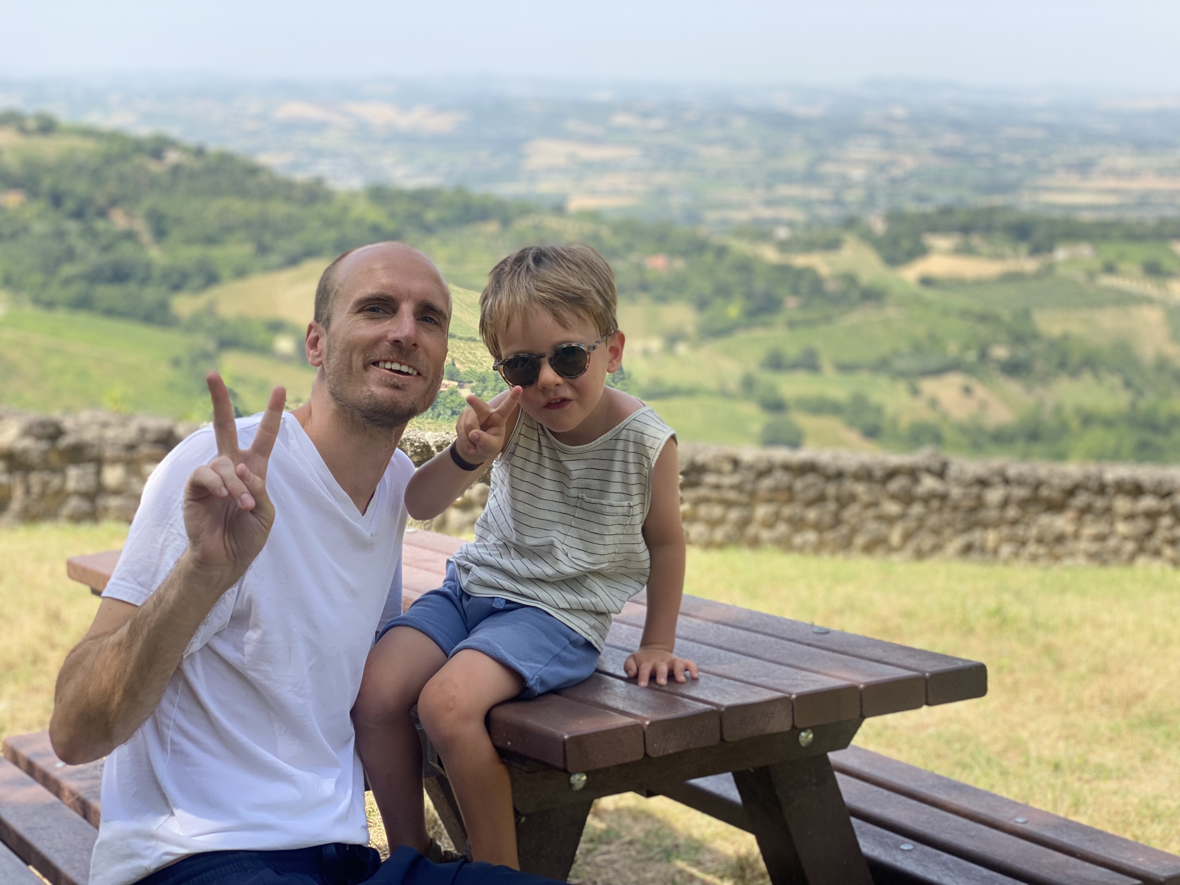 Bertinoro wandeling naar top