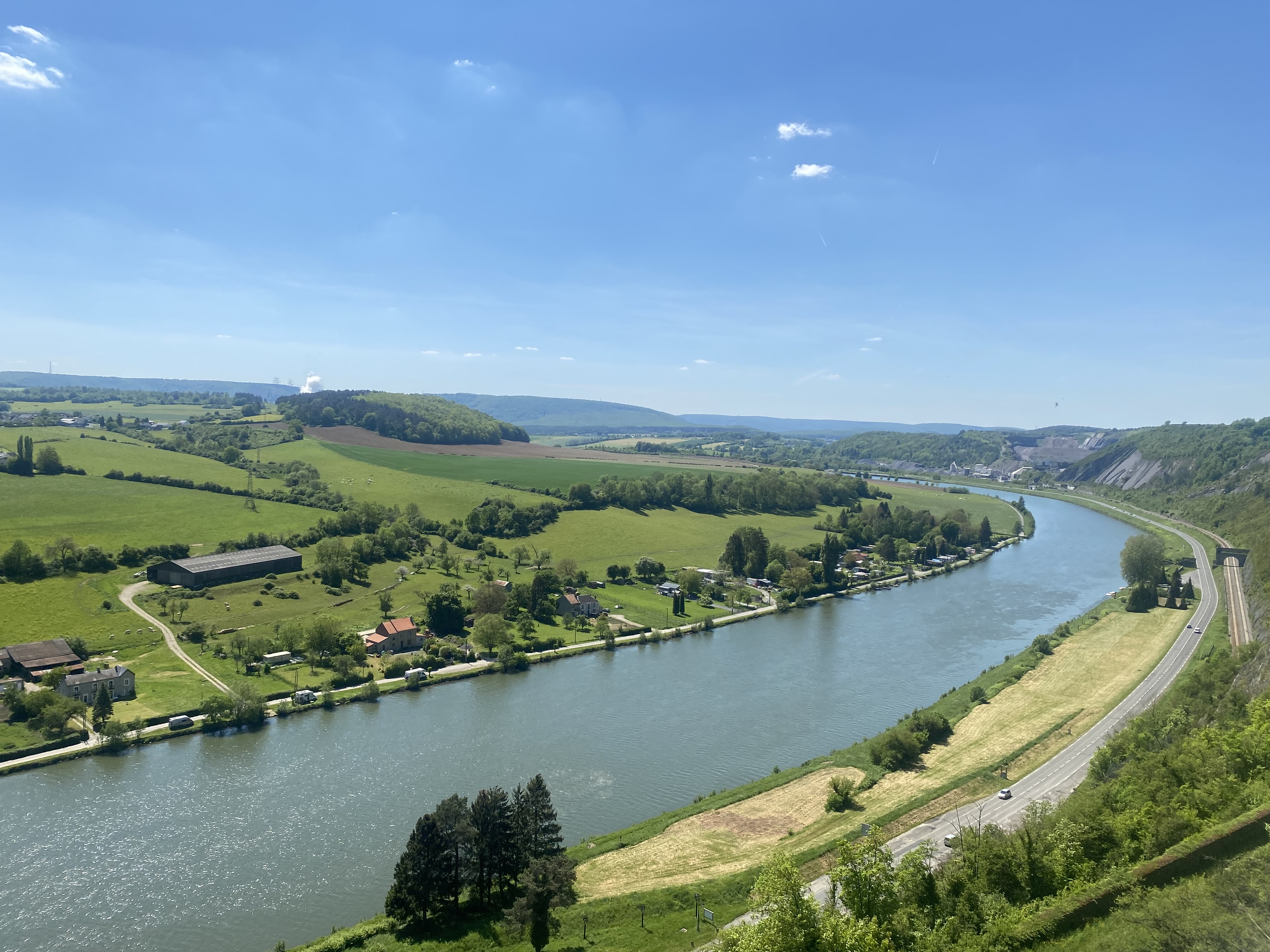 Kasteel Givet Frankrijk fort aan de maas tijdens weekendje weg