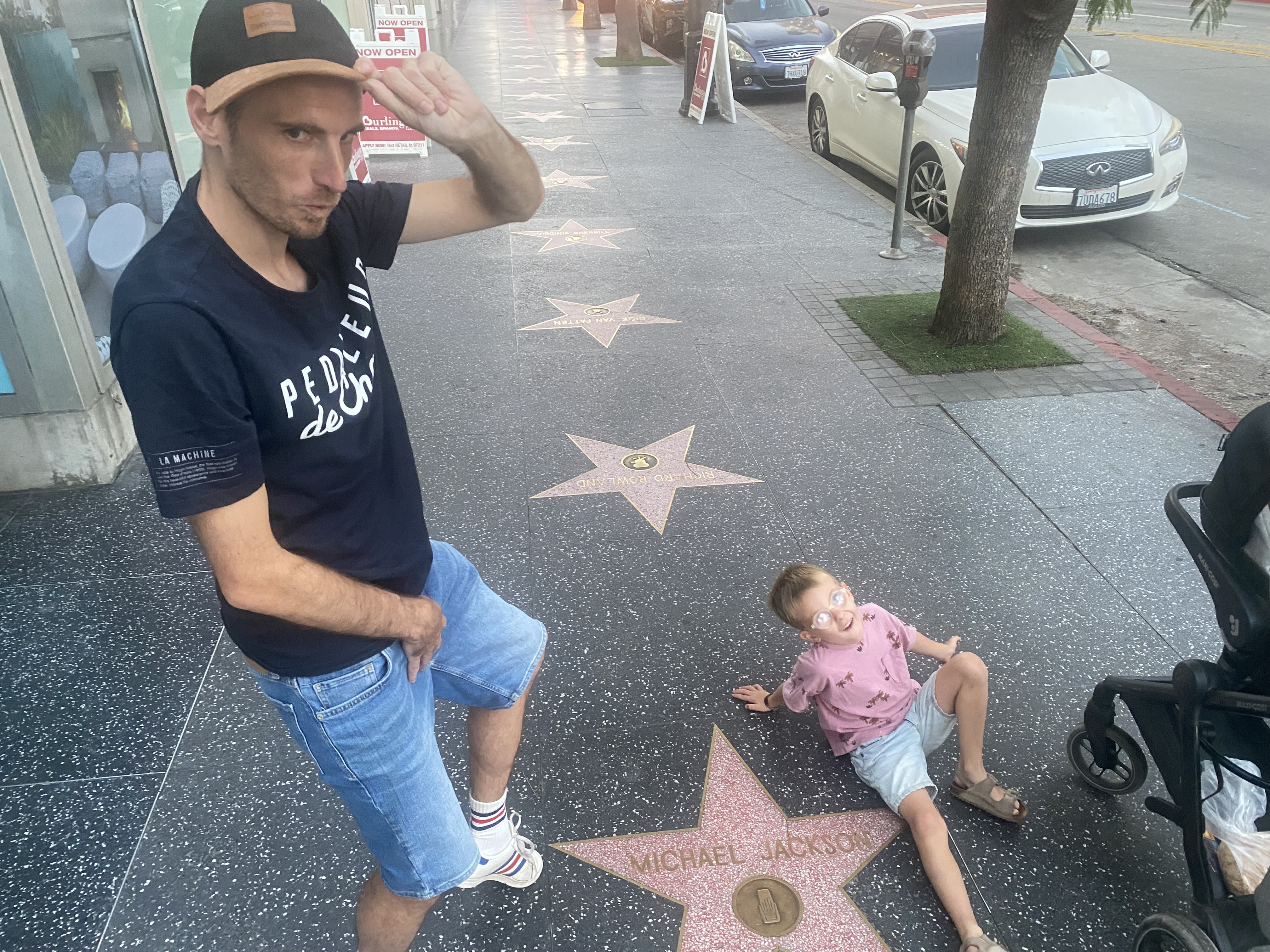 Walk of Fame LA ster van Michael Jackson