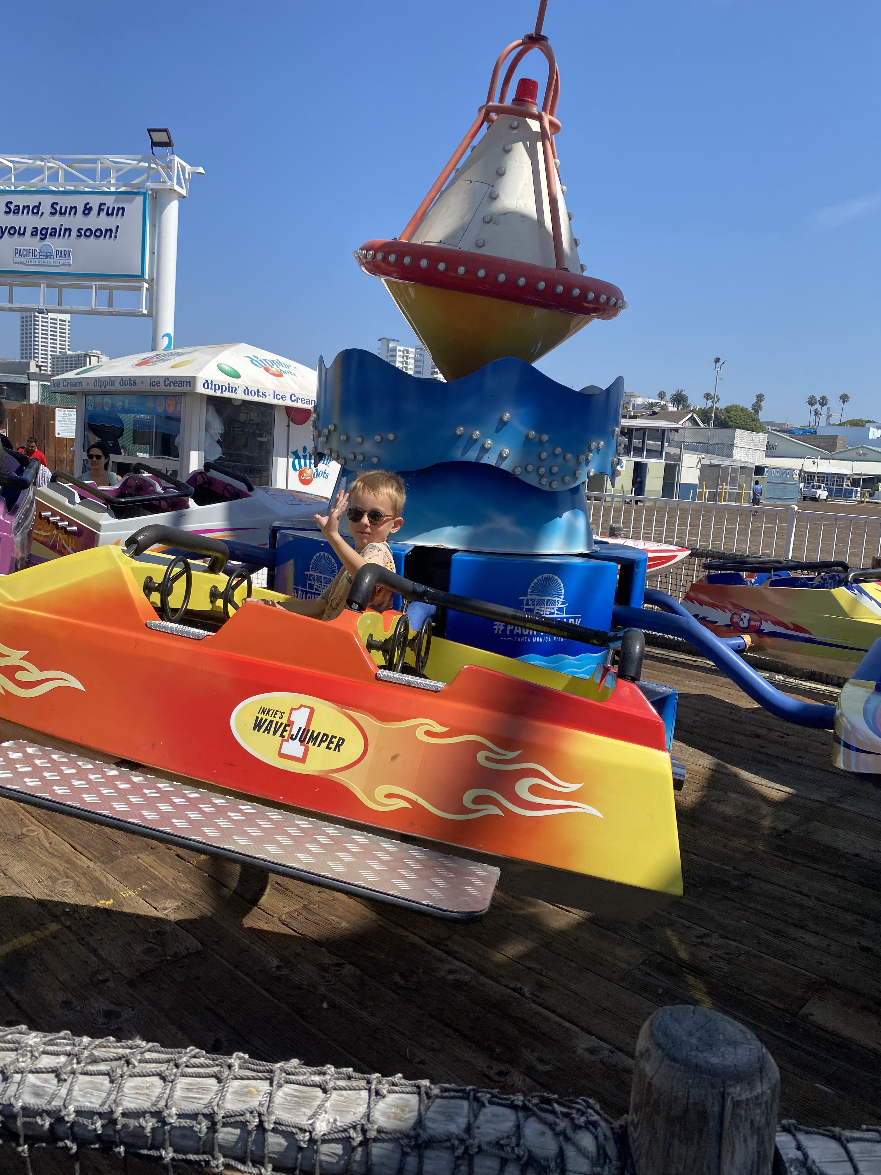 Santa Monica pretpark op de pier attracties prijs