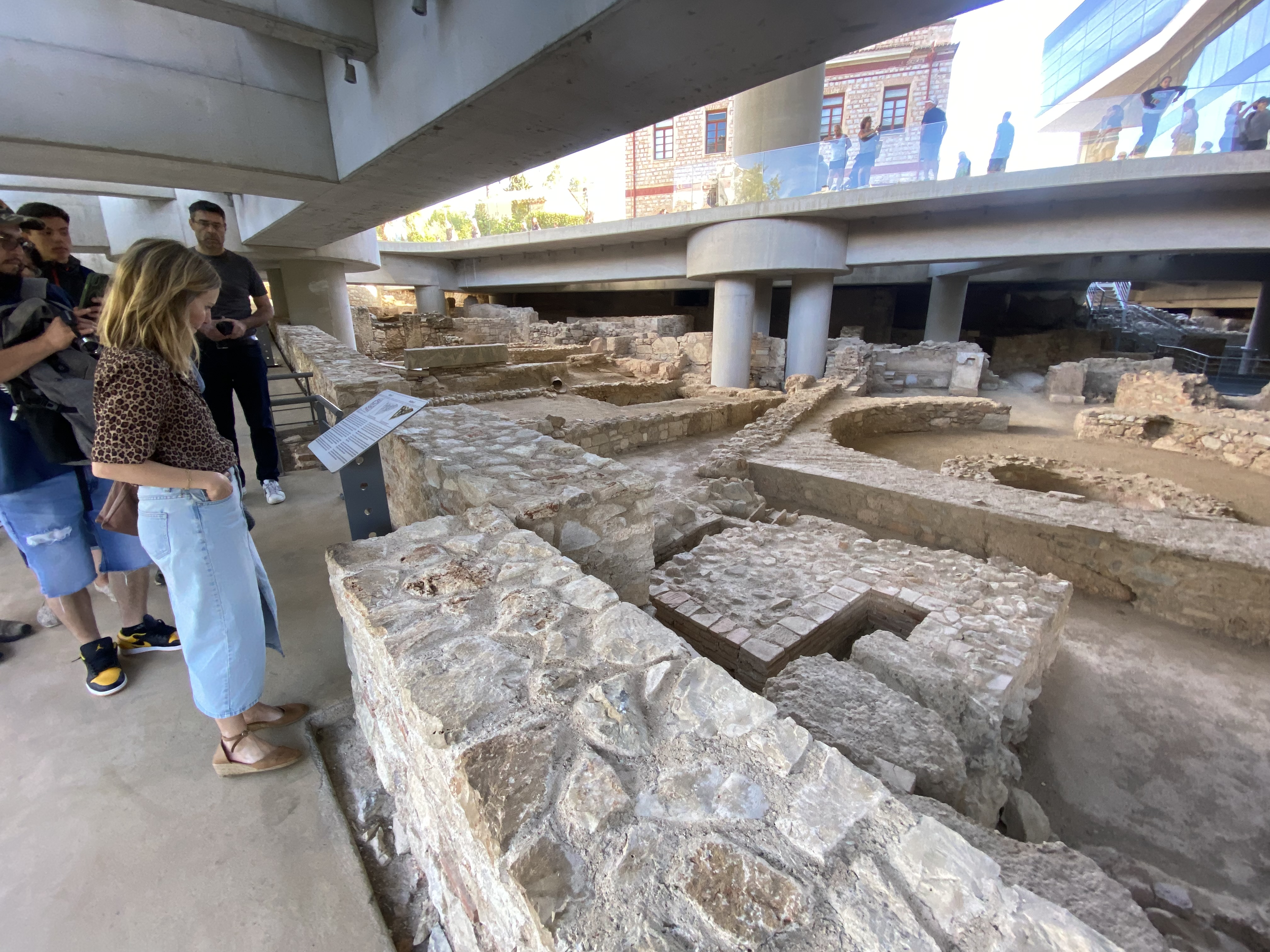 Acropolis Museum Athene ruines