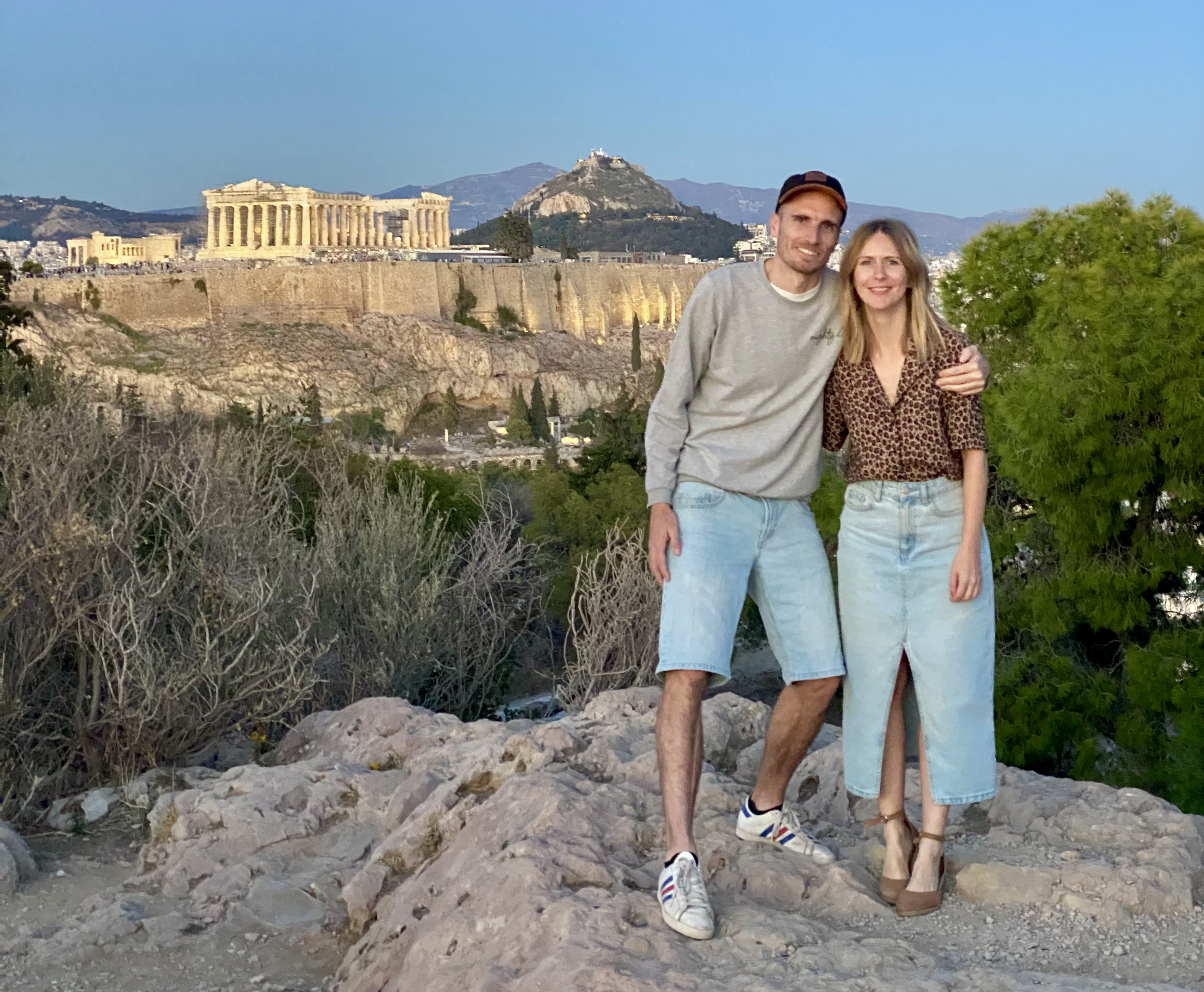 Zonsondergang Acropolis