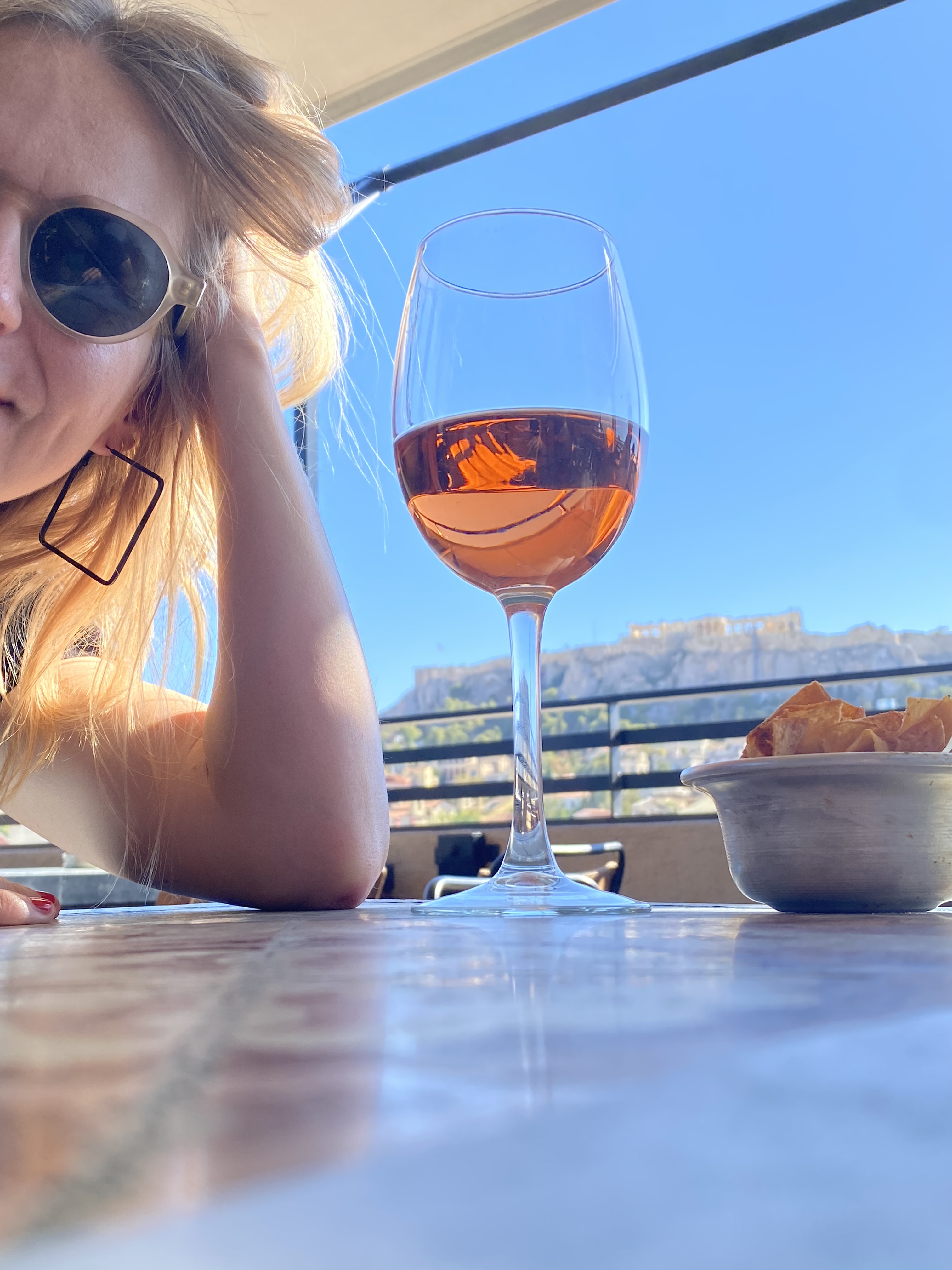 Rooftop bar athene waar